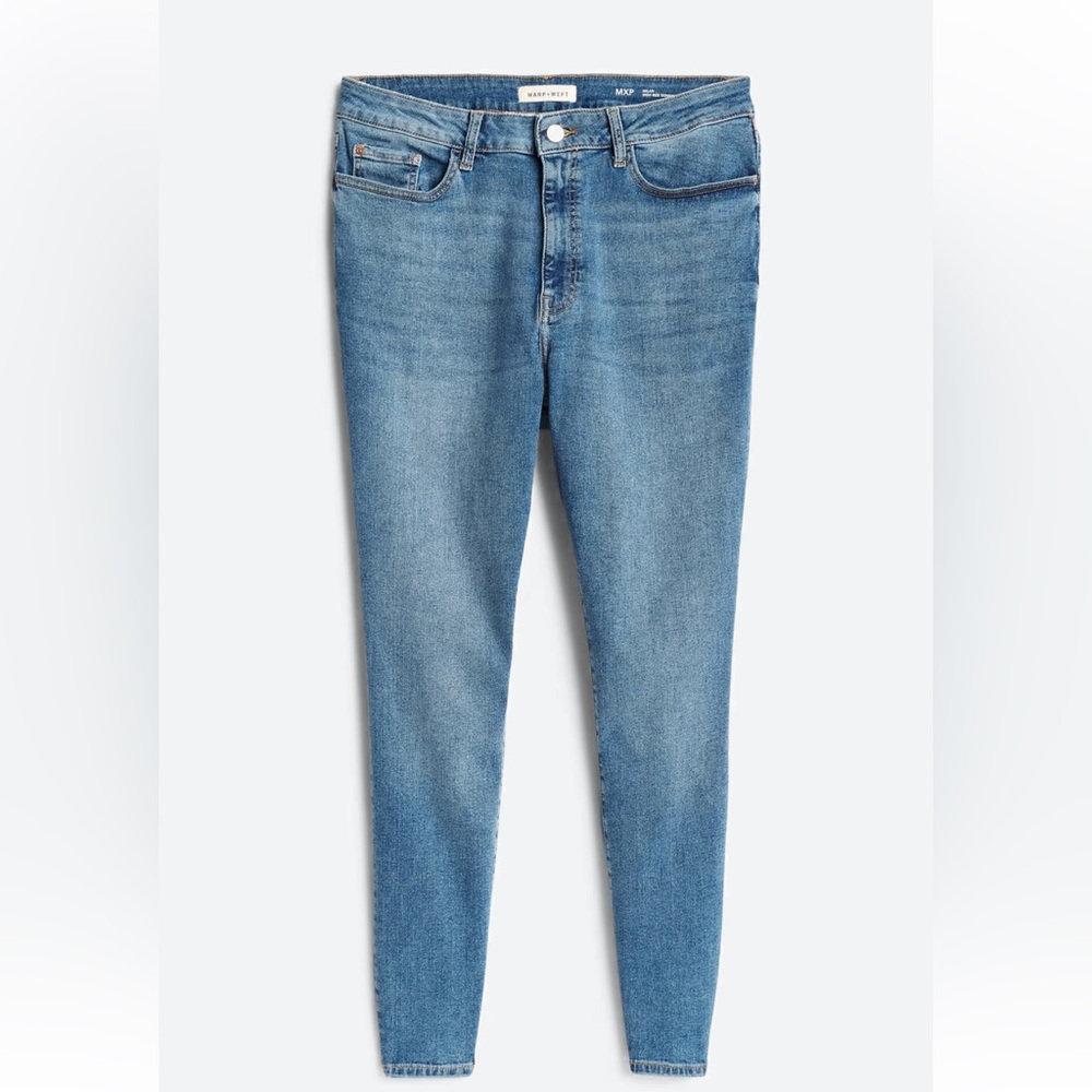 Warp + Weft Blue Women Jeans
